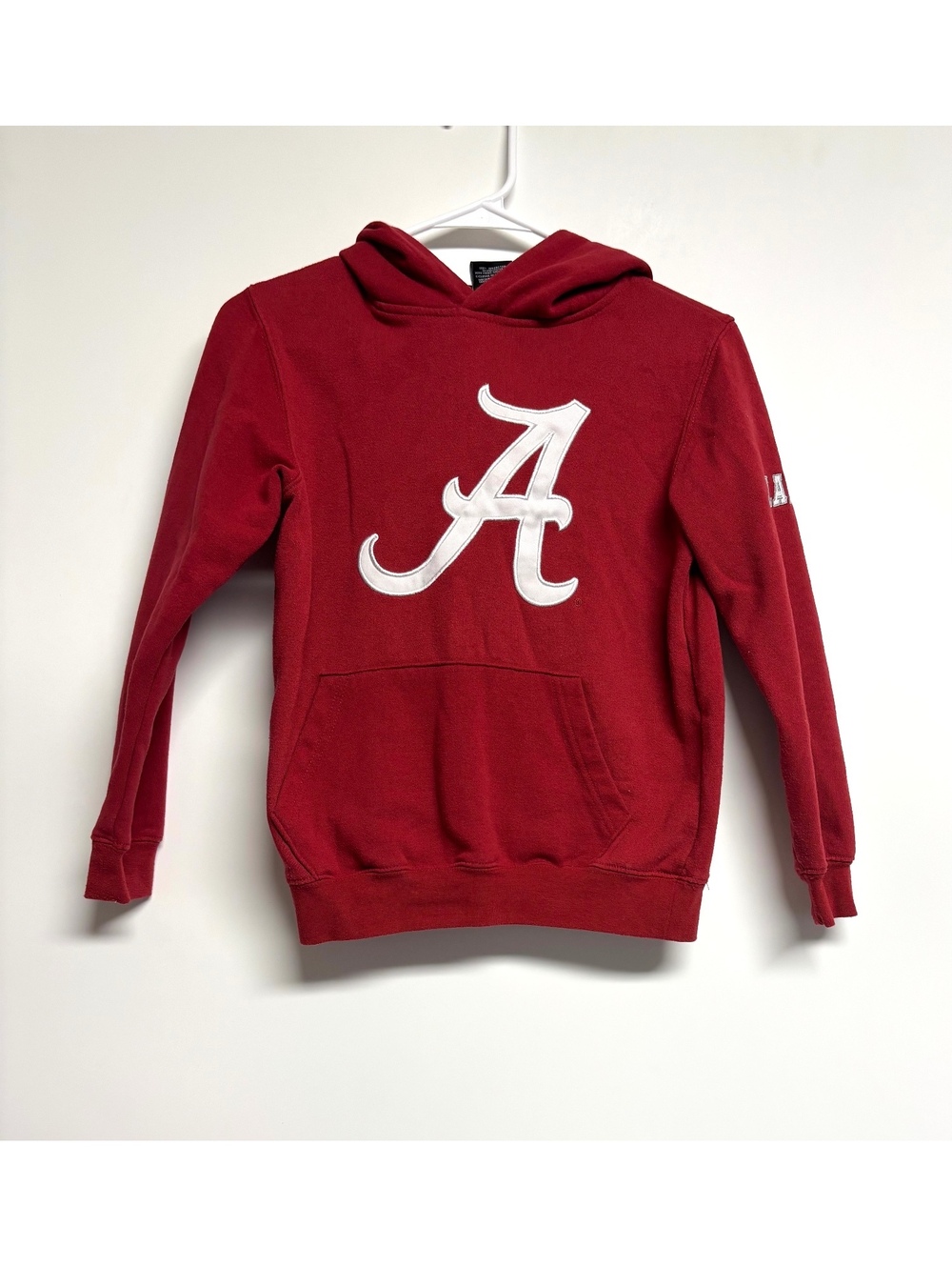 Alabama Crimson Tide Youth XS 6-7 Red Pullover Hoodie Colosseum NCAA